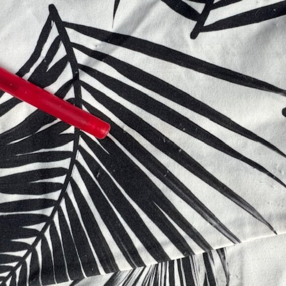 Mikoh Rash Guard With Matching Bottom & Multi String Top In Palm Leaf - Picture 14 of 15